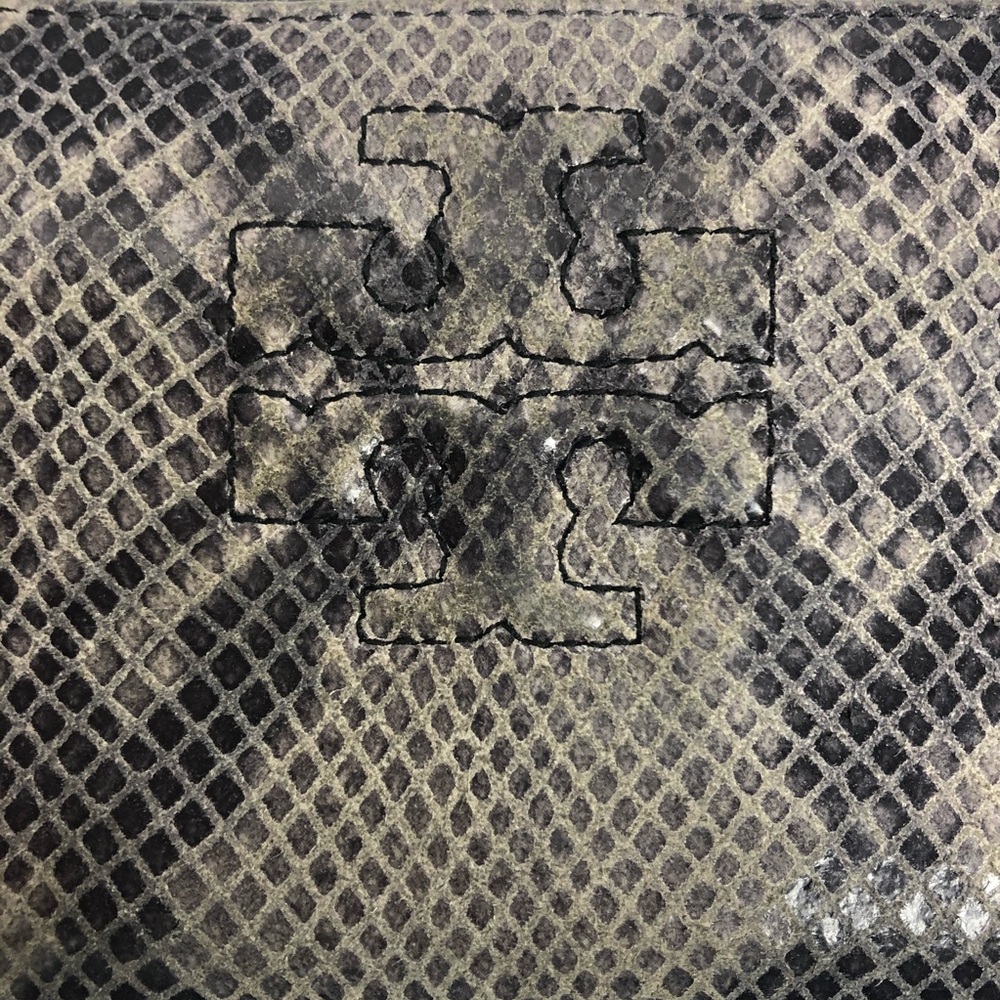 Tory Burch Python Snakeskin Continental Wallet - image 2